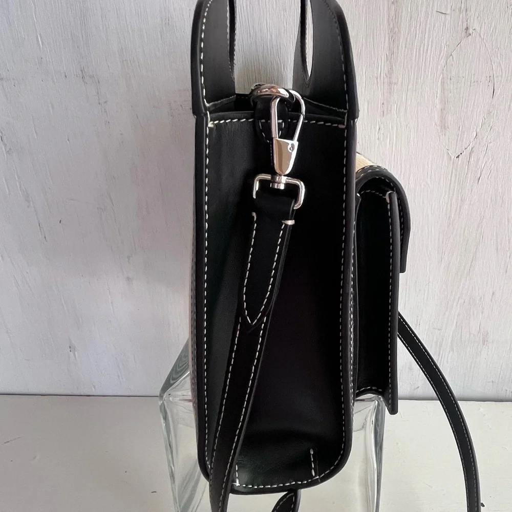 BURBERRY Check Jacquard Pocket Bag - Picture 10 of 17